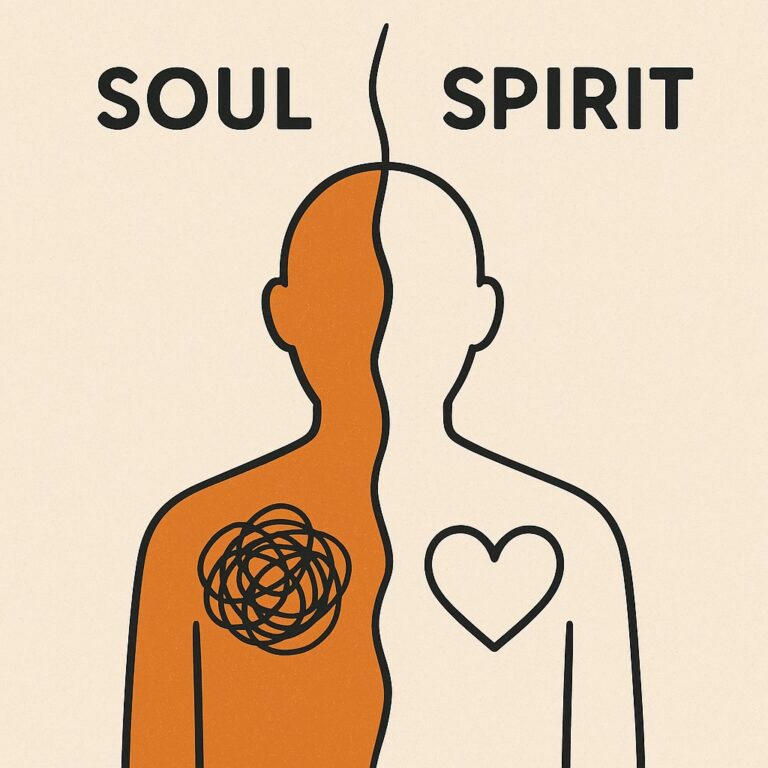 Live the Golden Line – The Difference between Soul & Spirit: Part 4