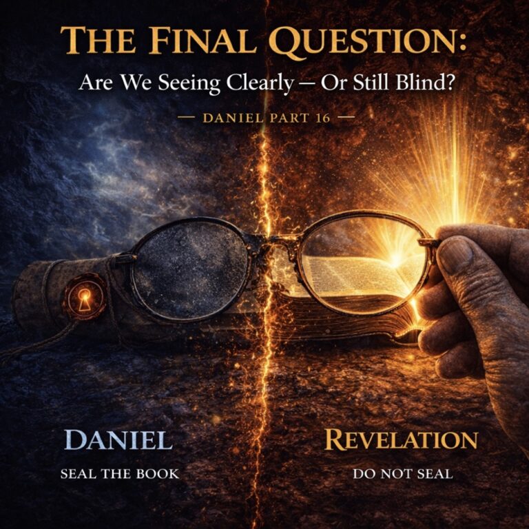 The Final Question: Are We Seeing Clearly — Or Still Blind? – Daniel Part 16